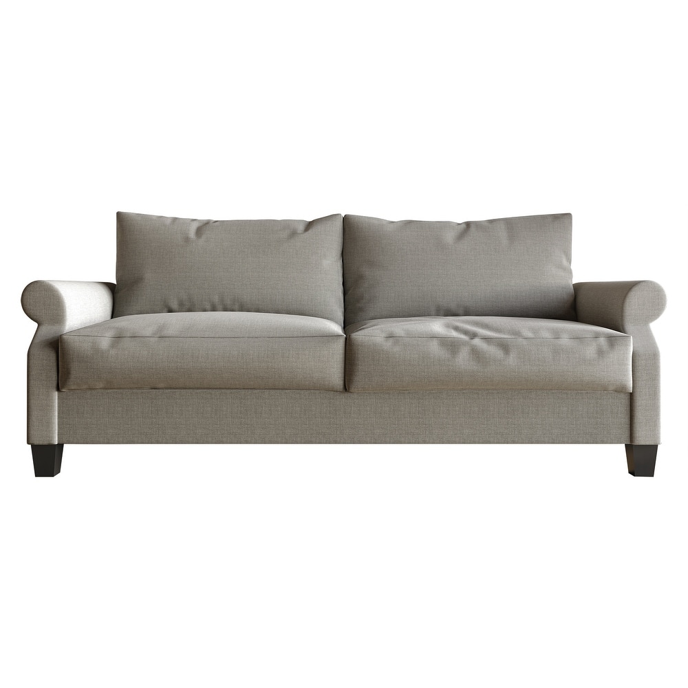 CraftPorch Classic Linen Upholstered Sofa