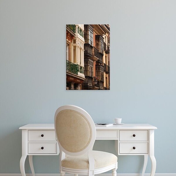 Easy Art Prints Walter Bibikow's 'Town Architecture' Premium Canvas Art