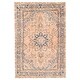 preview thumbnail 1 of 7, ECARPETGALLERY Hand-knotted Antalya Vintage Blush Wool Rug - 5'11 x 8'9