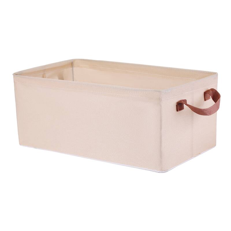Storage Cube, Fabric Storage Bin with Handles for Shelves Closet, 1 Pack Collapsible Storage Basket for Organizing Clothes Books