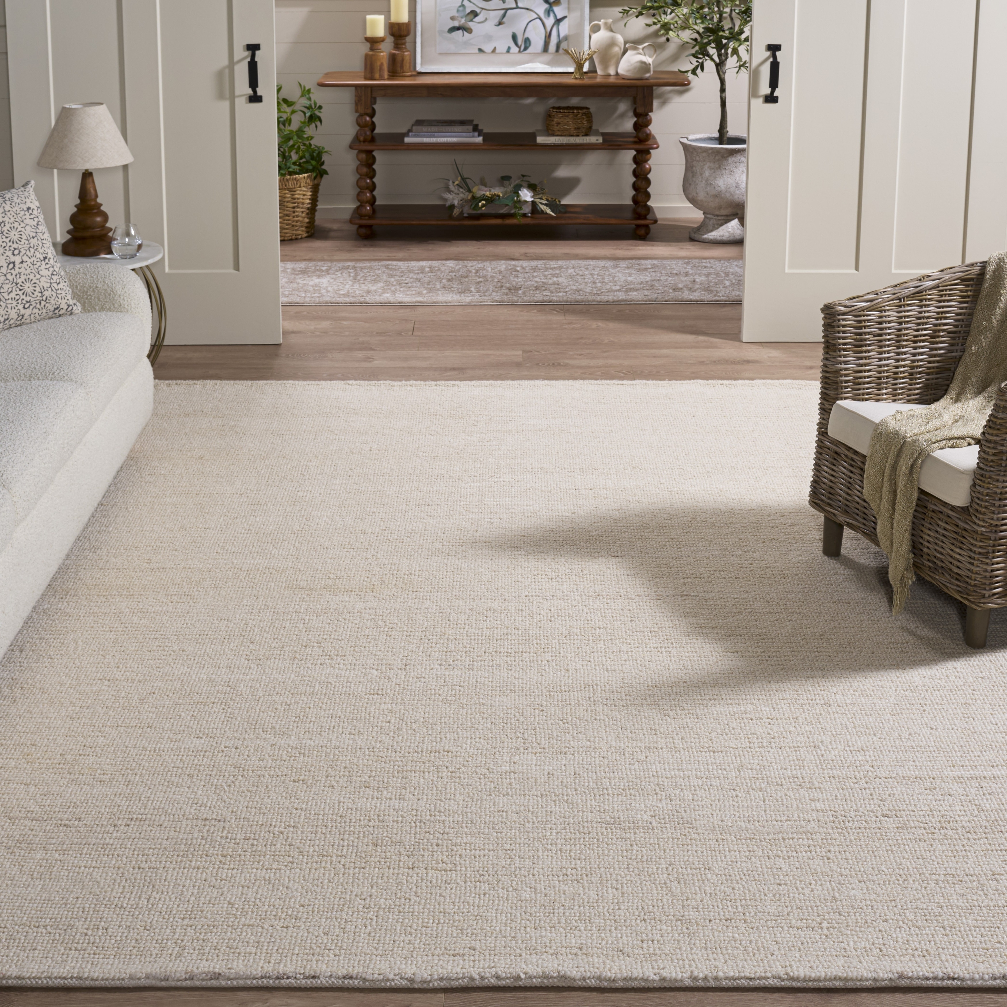SAFAVIEH Handmade Natura Loukia Wool Rug - On Sale - Bed Bath