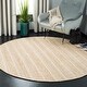 preview thumbnail 5 of 5, SAFAVIEH Handmade Natural Fiber Zvjezdana Jute Tassel Rug - Ivory/Ivory - 2'3" x 8' Runner