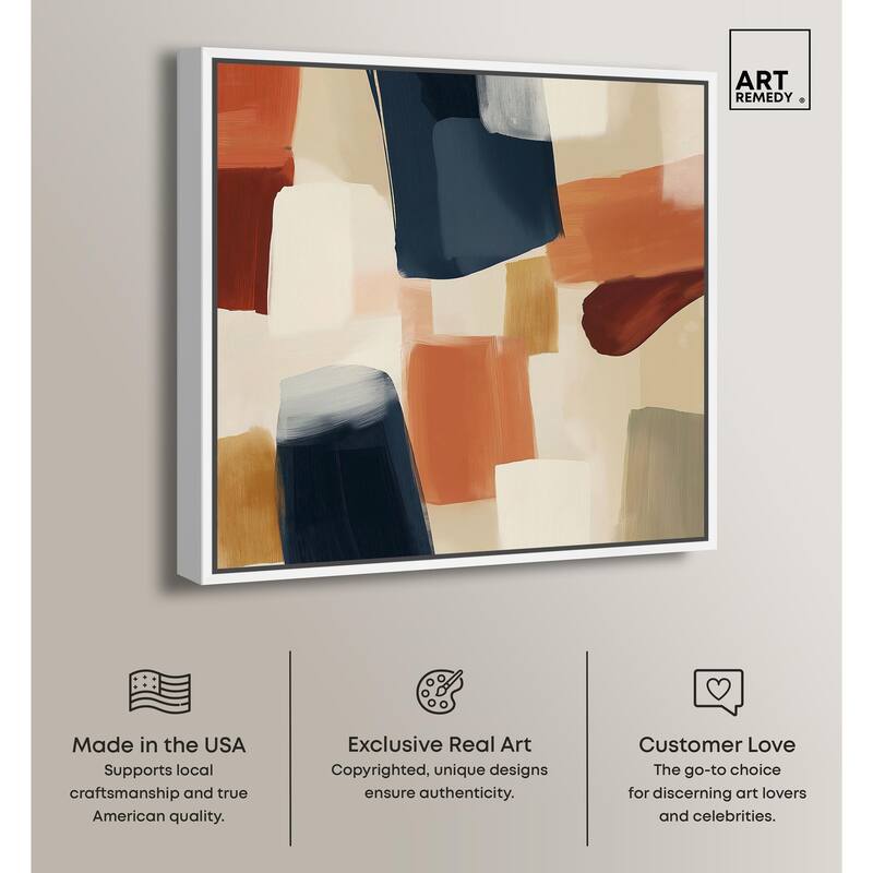 Sienna Shift Canvas by Art Remedy