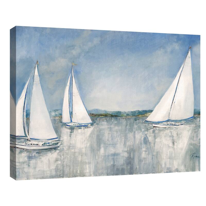 Catching the Breeze by Ruane Manning Canvas Art Print