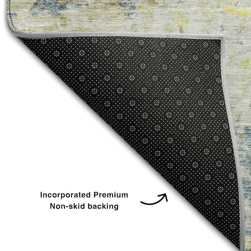 Premium Washable Super Soft Abstract Modern Mayfield Rug