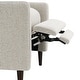 preview thumbnail 32 of 39, Furniture of America Selric Modern 31-inch Upholstered Push Back Recliner