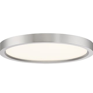 Quoizel Outskirts 11" Ceiling Light in Brushed Nickel