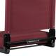 2 Pack 500 lb. Rated Lightweight Stadium Chair-Handle-Padded Seat