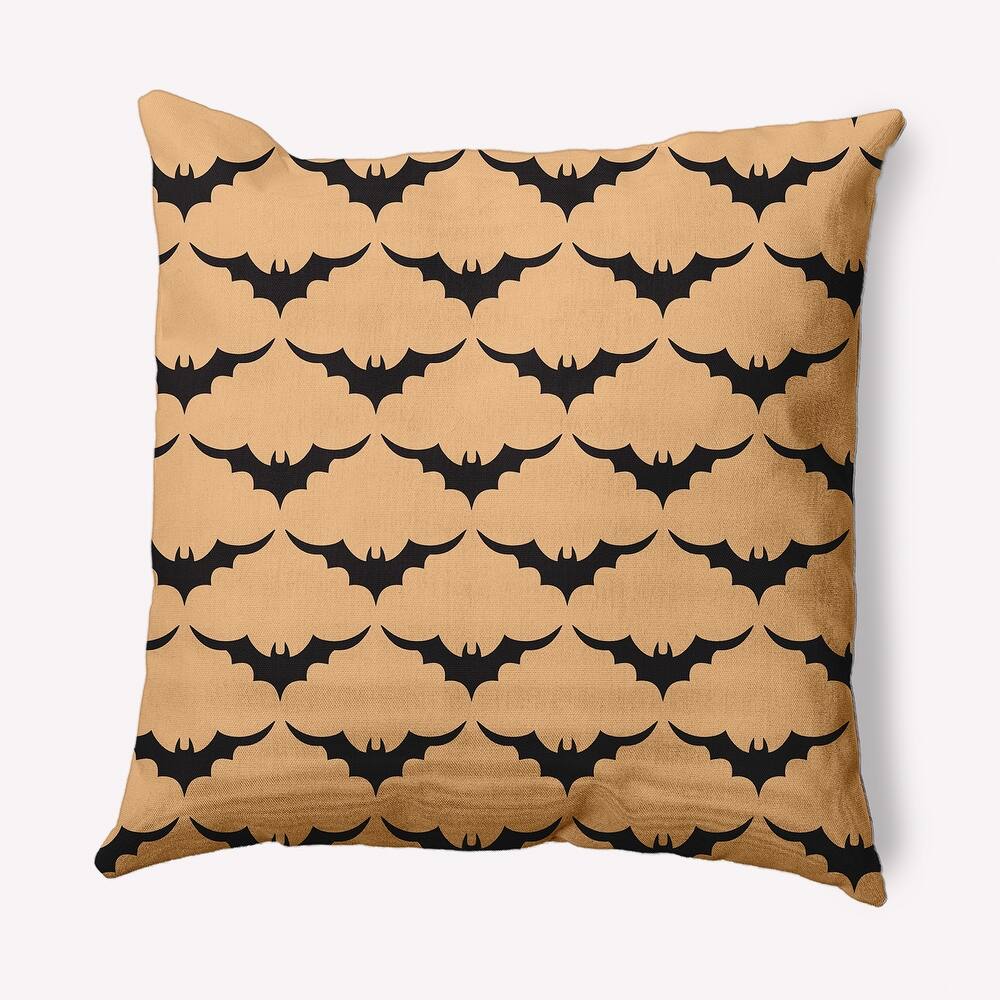 Bat Colony Halloween Indoor/Outdoor Throw Pillow