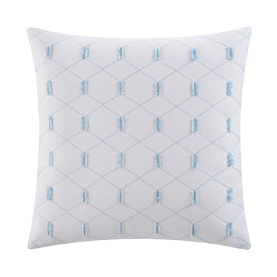 Southern Tide Southern Pines Square White Decorative Pillow