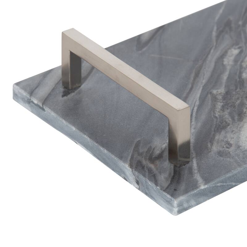 Kate and Laurel Graycott Decorative Marble Tray