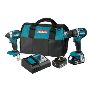Shop Makita Xt269t 18v Lxt Lithium Ion Brushless Cordless 2 Pc Combo Kit Overstock 30792860