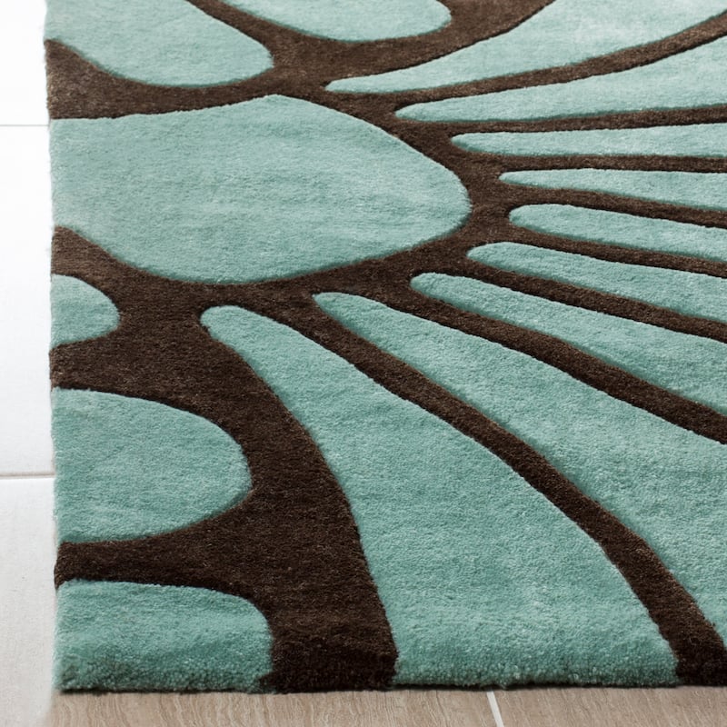SAFAVIEH Handmade Modern Art Meiko Modern Polyester Rug