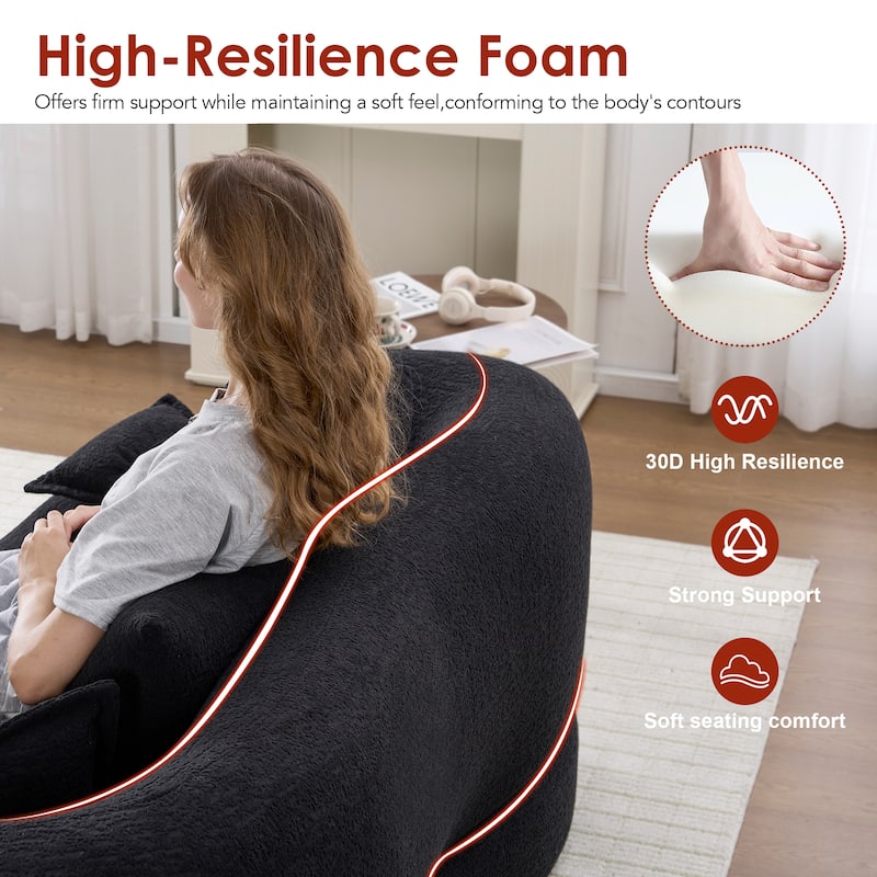 2-in-1 Foldable Sofa Bed,70 Inch Folding Boneless Couch