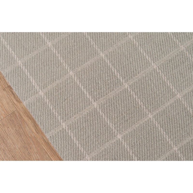 Erin Gates by Momeni Marlborough Deerfield Hand Woven Wool Plaid Area Rug