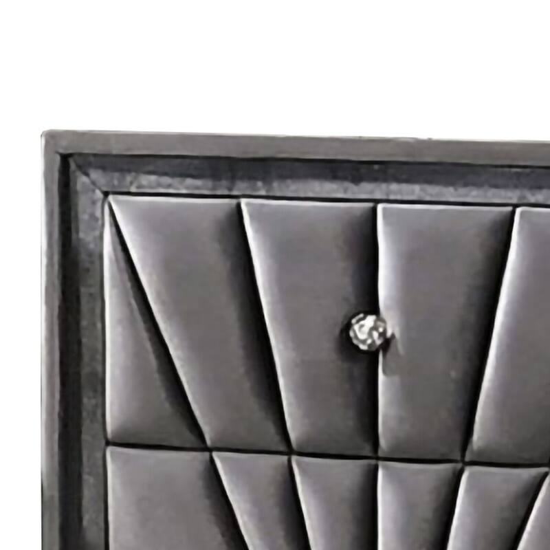 Gray 2 Drawer 18.13 in. W Nightstand with Sturdy Hardware and Ample Storage