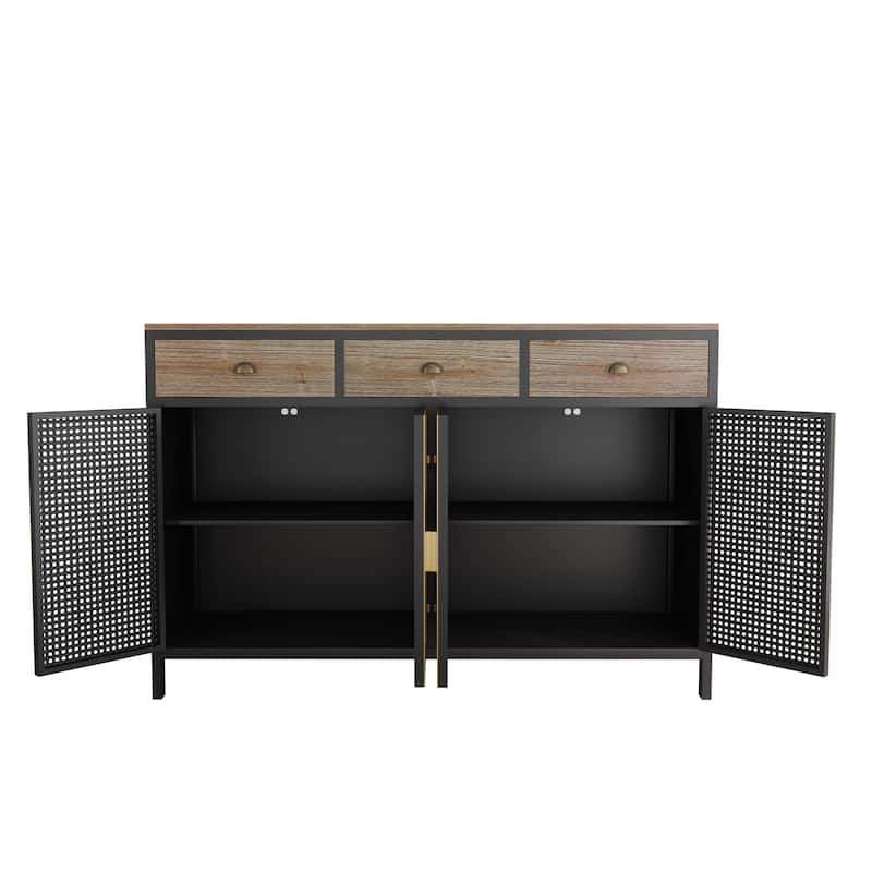 Freestanding Sideboard Storage Cabinet