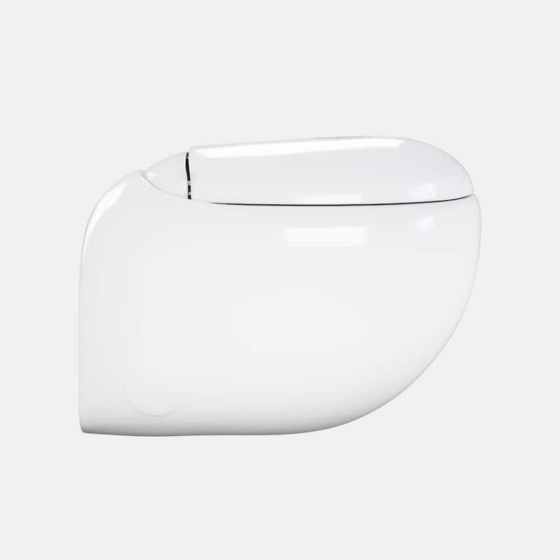 Nantes Back To Wall Toilet - 23" x 16.2" 15.63"