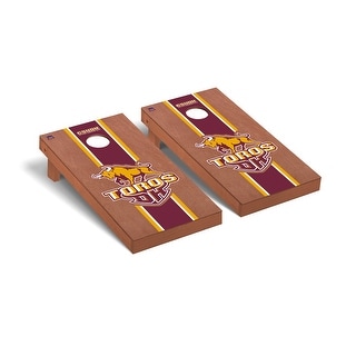 California State Dominguez Hill Toros Rosewood Cornhole Board Set