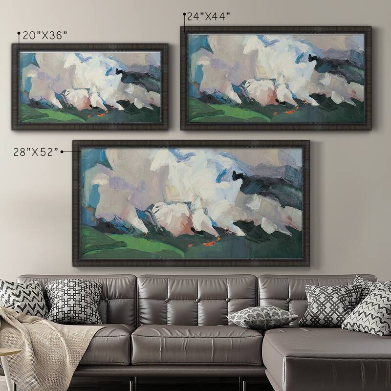 Meadow Valley Fire Premium Framed Canvas- Ready to Hang