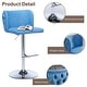 preview thumbnail 7 of 76, Upholstered Adjusatble Swivel Bar Stools Set of 2