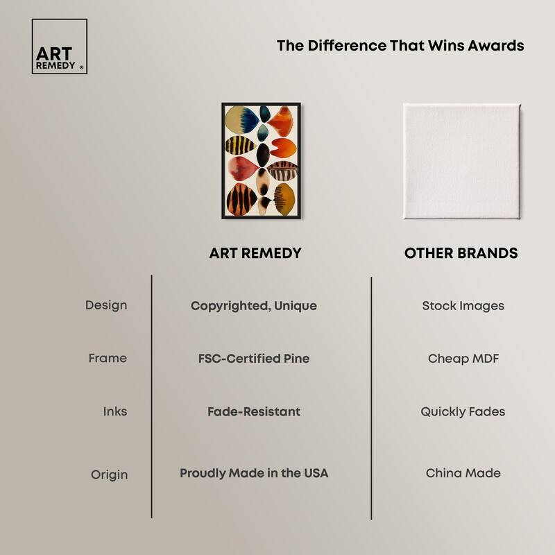 Assembled Pieces II Canvas by Art Remedy