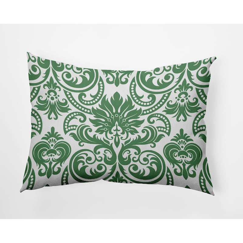 Alexys Indoor/Outdoor Throw Pillow - Green - 14" x 20"