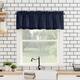 No. 918 Martine Microfiber Semi-Sheer Rod Pocket Kitchen Curtain Valance and Tiers Set