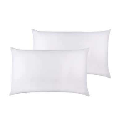 Organic Cotton Pillowcase Pair Zipper Closure 300TC GOTS Certified Super Soft and Breathable Fabric