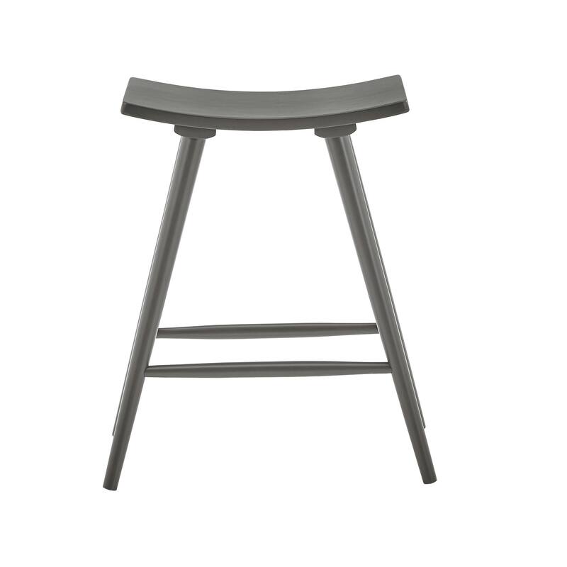 Pinehurst Solid Wood 24" Counter Stool (Set of 2) by iNSPIRE Q Modern