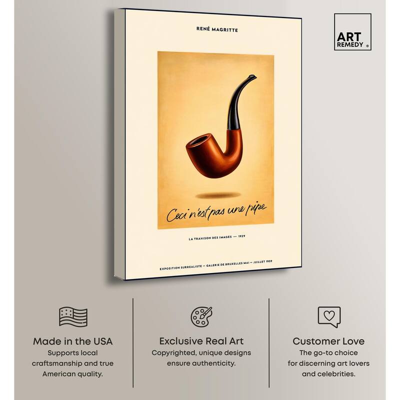 Deceptive Pipe II Canvas by Art Remedy, Gallery Wrapped
