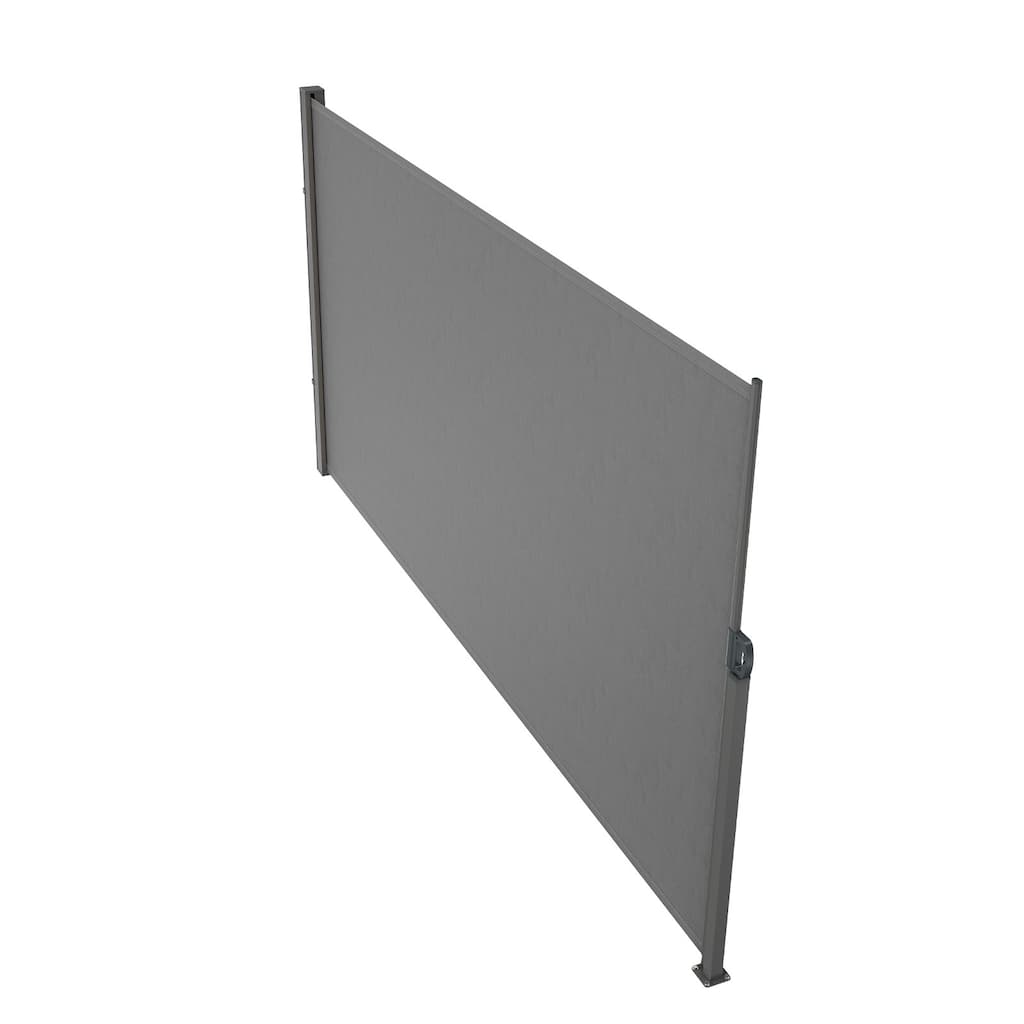 71''x 138'' Outdoor Patio Privacy Screen Awning with Retractable Handle