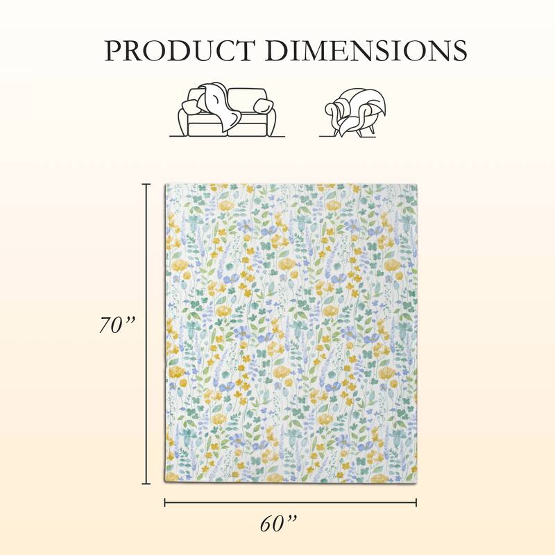 Creative Home Ideas 60" x 70" Plush Throws