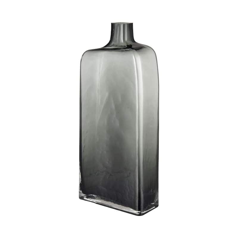 Elk Home Sellen Smoke Finish Glass 6 Inch Wide Vase