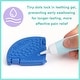 preview thumbnail 4 of 10, Frolik+Co Toothi Baby Teether 2 pack - undroppable and adaptable teething support