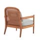 preview thumbnail 4 of 12, Christopher Knight Home - Anna Compact Rattan Accent Chairs with Mid-Century Charm (Set of 2) - 2 Piece