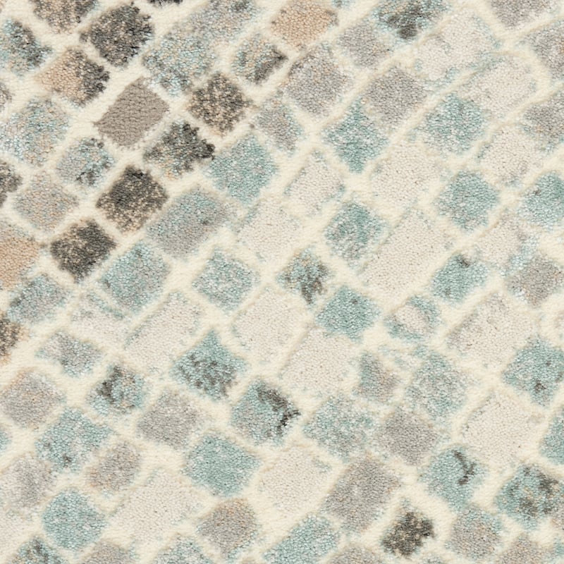 Nourison Marmara Contemporary Mosaic Abstract Area Rug