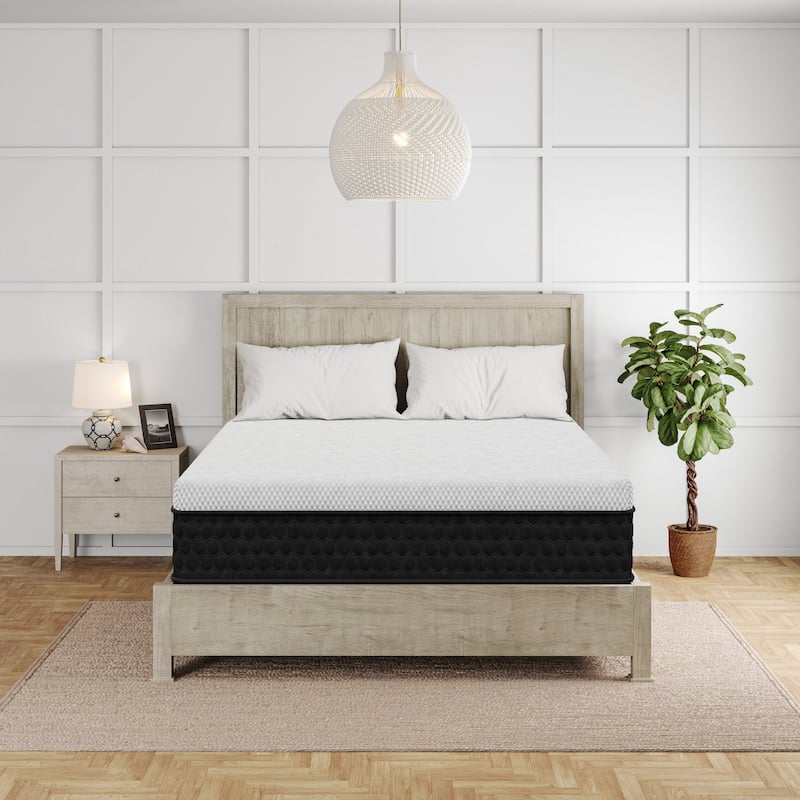 Soraya, 10-inch, Cooling Copper Memory Foam Hybrid Mattress, CertiPUR US and Greenguard Gold Certified