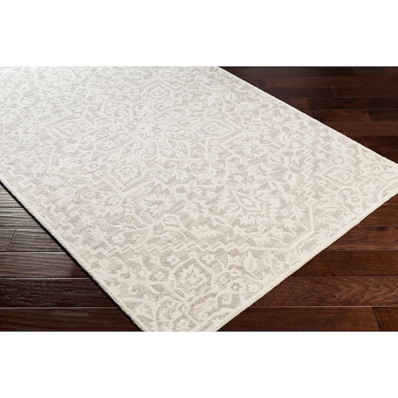 Livabliss Hensley Handmade Medallion Wool Area Rug