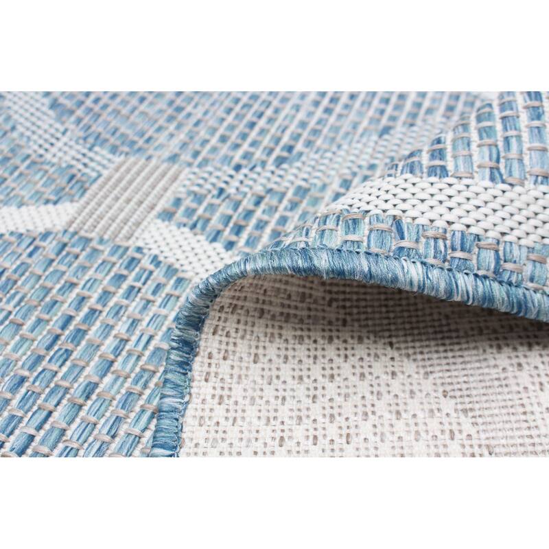 ECARPETGALLERY Veranda Abstract Indoor/ Outdoor Rug