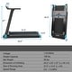 preview thumbnail 34 of 34, SurperFit Folding Electric Treadmill Compact Walking Running Machine - 44.5'' x 23'' x 37''
