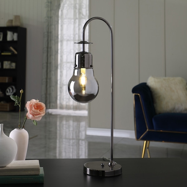 Black edison lamp outlet