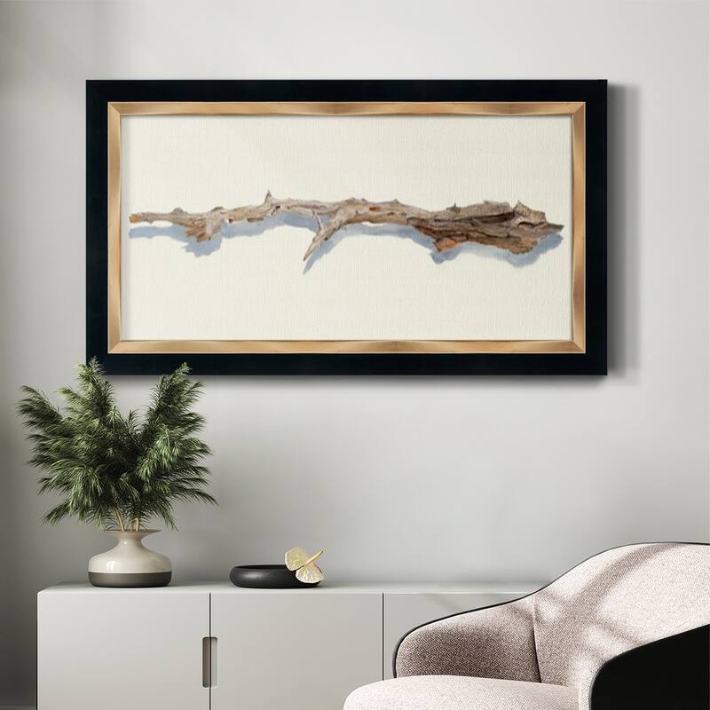 Driftwood Study I Premium Framed Canvas- Ready to Hang
