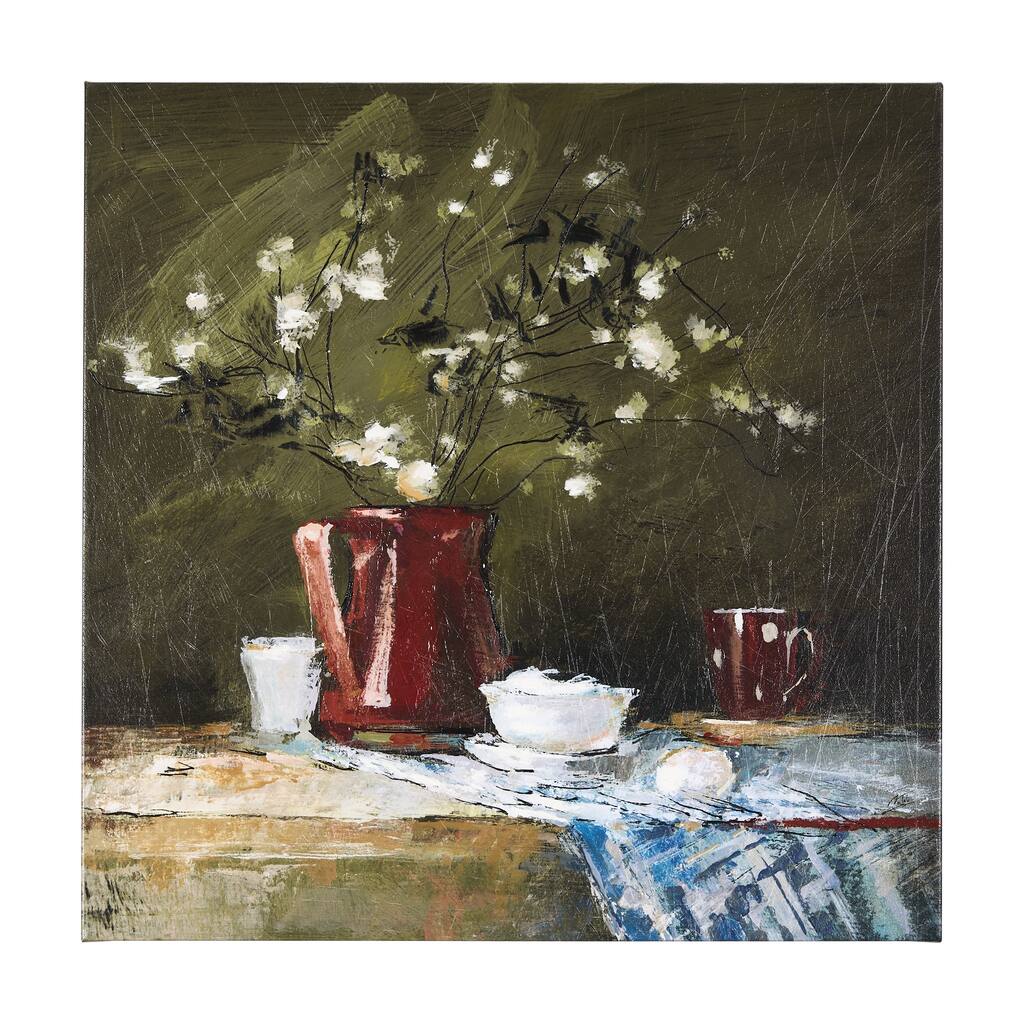Still Life with Crock (30 x 30) Canvas Art Print