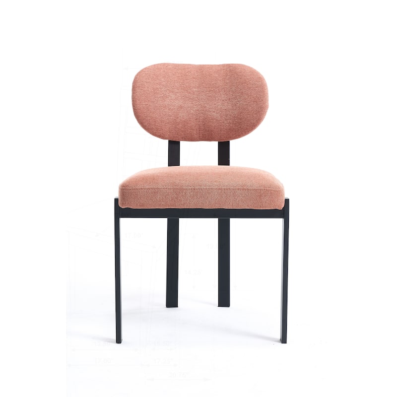 Sophisticated Set of 2 Mid-Century Dining Chairs with Stylish Design