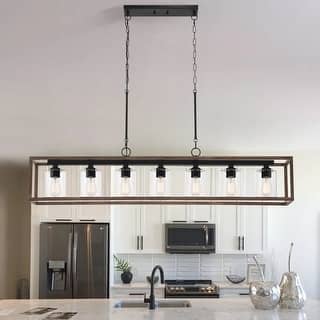 Roundhil 7-light Modern Farmhouse Kitchen Island Pendant Lighting