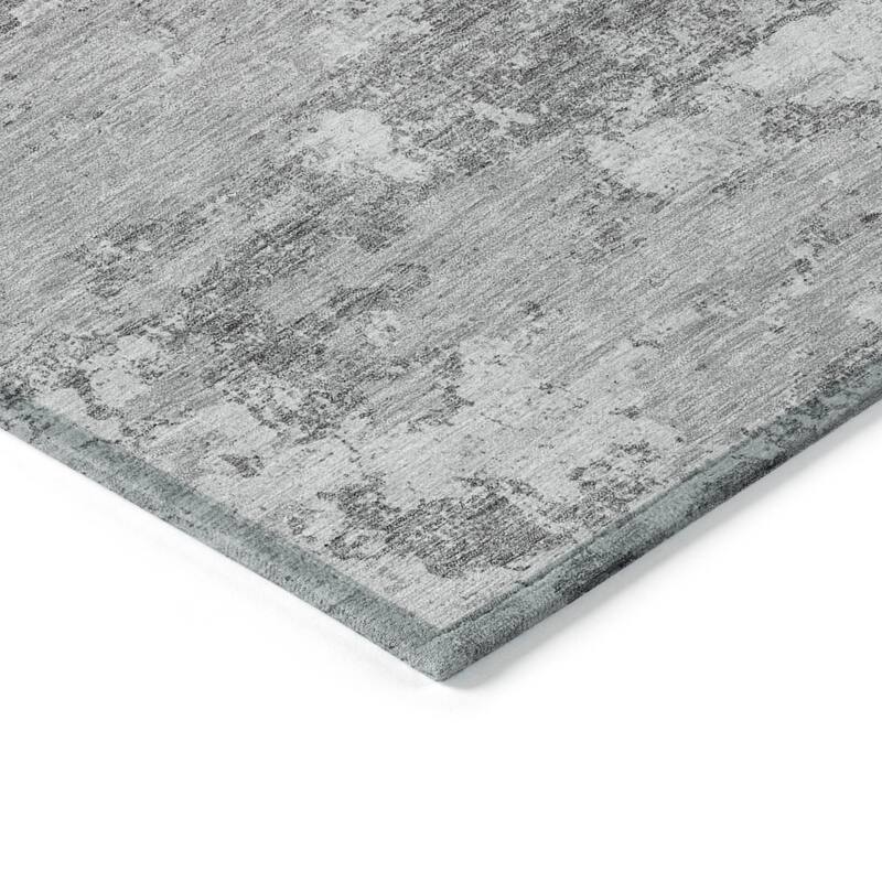 HomeRoots Floral Transitional Rectangle Outdoor Rug