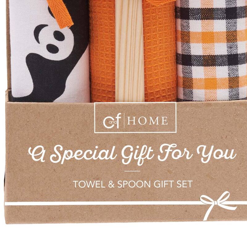 Hey Boo Towel & Spoon Gift Bundle S/4