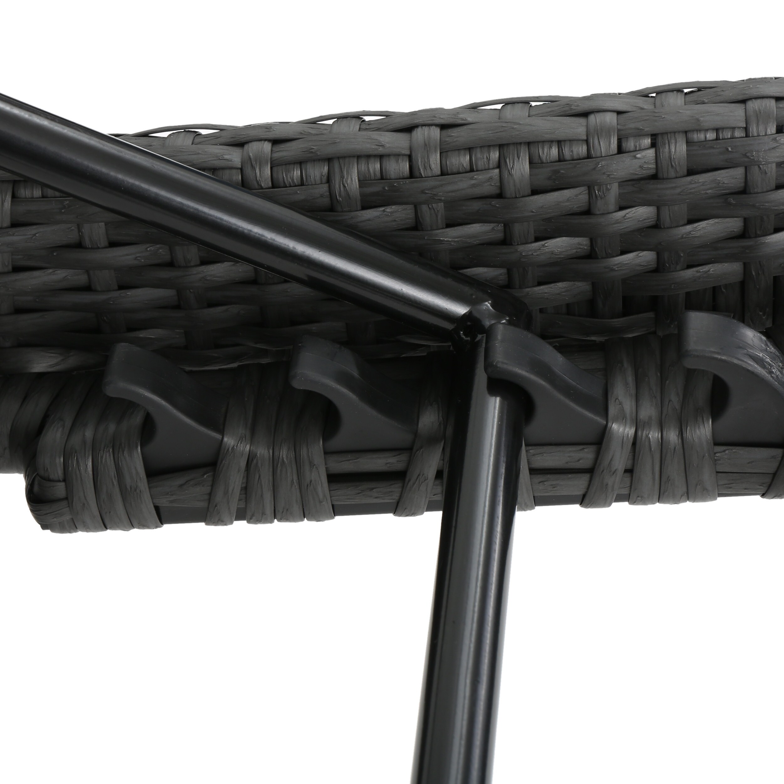 Salem Outdoor Grey Wicker Chaise Lounge Chair  by-image