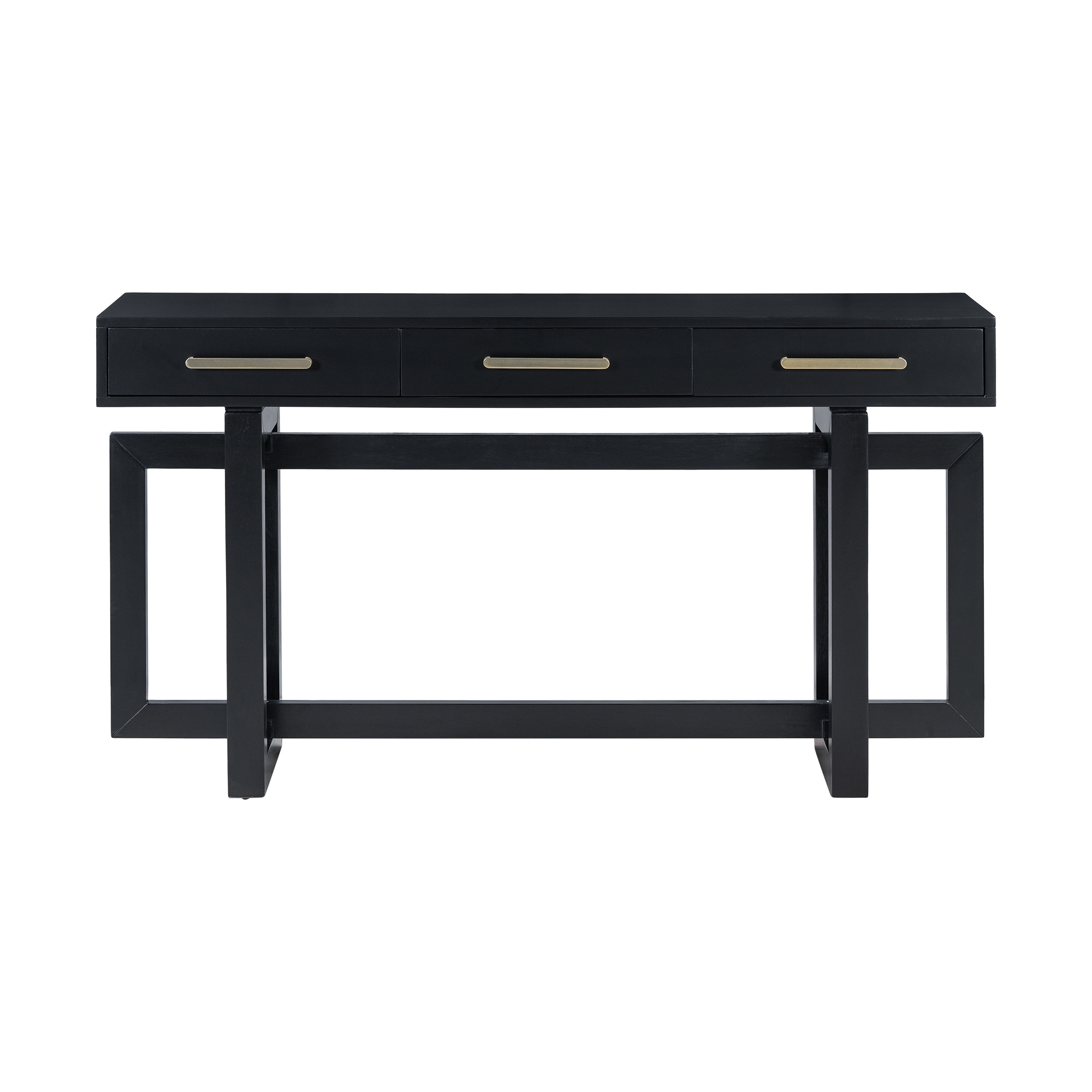 Elegant Console Table with Three Drawers